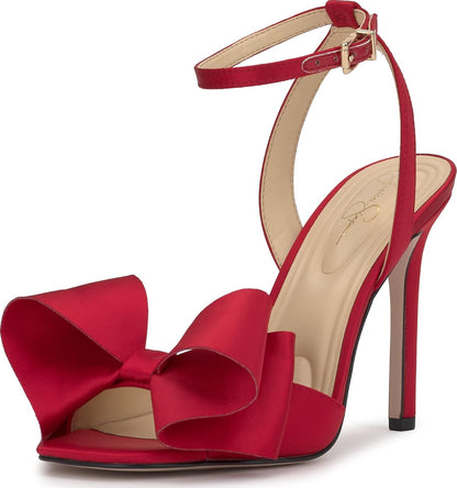 Jessica Simpson Women's Olivine Bow Heeled Sandal .