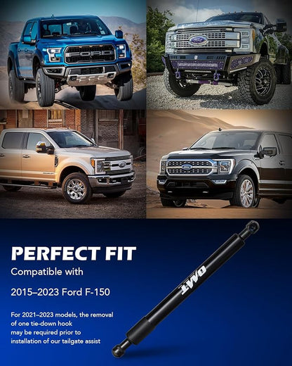 Orion Motor Tech Compatible with 15-23 F150 Tailgate Assist Accessories, Truck Tail Gate Lift Assist Tailgate Shock Compatible with Ford F150 2015 2016 2017 2018 2019 2020 2021 2022 2023