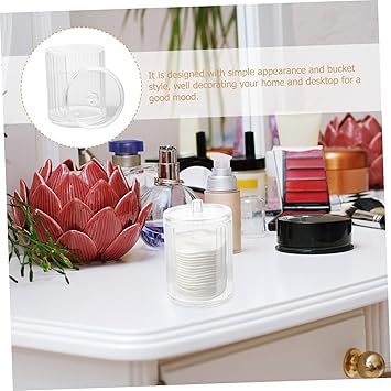 Powder Puff Storage Box Makeup Pad Organizer Makeup Sponge Clear Container with Lid Makeup Holder Blending Sponge Holder Beauty Sponge Makeup Containers Transparent Plastic