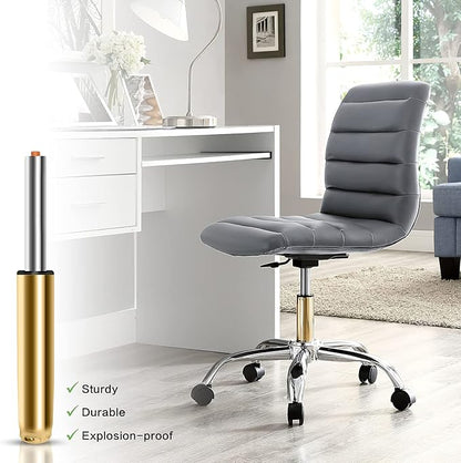 Omyoffice Adjustable Height Gas Lift Cylinder for Office Chairs, Universal Size, Heavy Duty, Gold