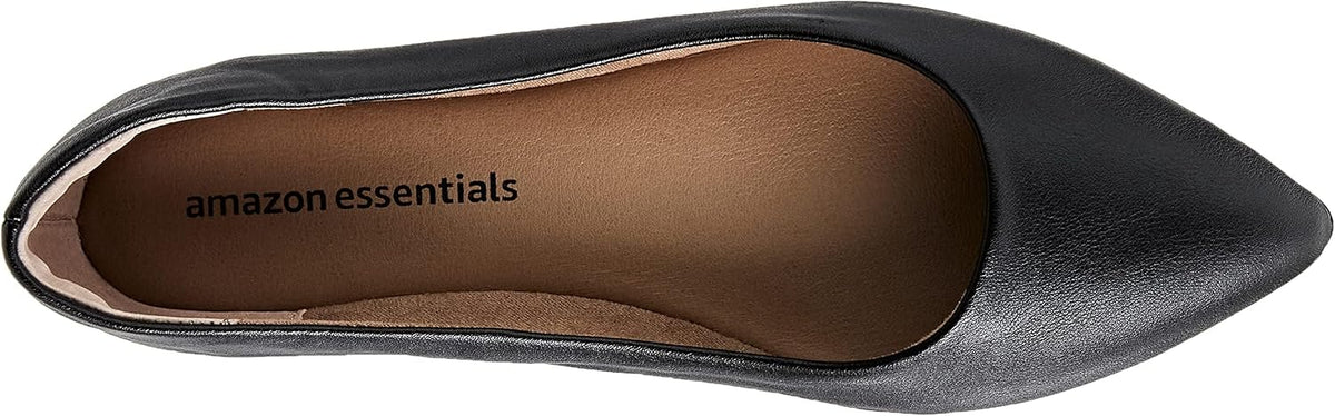 Essentials Women's Pointed-Toe Ballet Flats