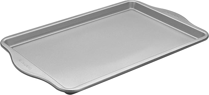 CUISINART CMHB-17BS Easy-Grip Nonstick Baking Sheet, 17 Inch, Silver