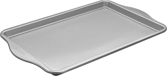 CUISINART CMHB-17BS Easy-Grip Nonstick Baking Sheet, 17 Inch, Silver