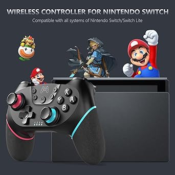 ASTARRY Switch Controller Wireless Switch Pro Controller Compatible with SwitchSwitch LiteSwitch OLED Programmable Remote Gamepad Joystick with Wake-up and Turbo(Upgraded Version)