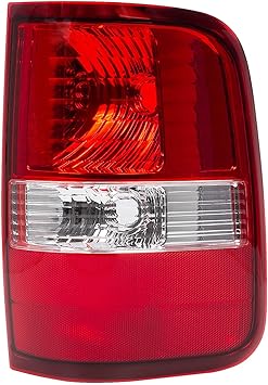 RANSOTO Right Tail Light Compatible with 2004 2005 2006 2007 2008 Ford F150 F-150 Replace FO2801182, 5L3Z-13404-CA, 6L3Z-13404-BA Rear Brake Light (Passenger Side)