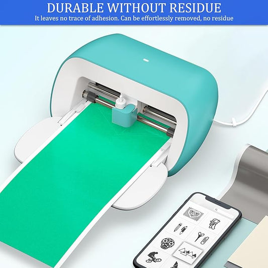18Pcs Smart Adhesive Vinyl Sheets with Transfer Film No Residue Compatible for Joy 12x5.5inch