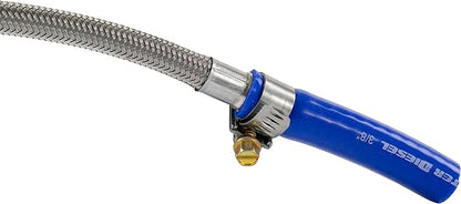 Sinister Diesel Turbo Coolant Feed Line  Fixes Factory Feed Line Leak  Fits 20112014 Ford Powerstroke 6.7L  Direct OEM Replacement
