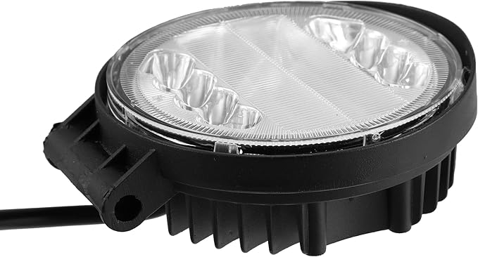 X AUTOHAUX 1 Set Backup Reverse Light Rear Round LED Light Kit White 6000K for Polaris for Ranger XP 1000 2018-2022 for Ranger Crew Cab 2019 UTV