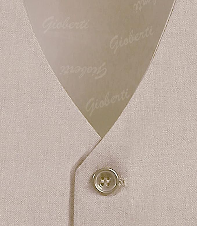 Gioberti Boy's 4 Button Formal Suit Vest