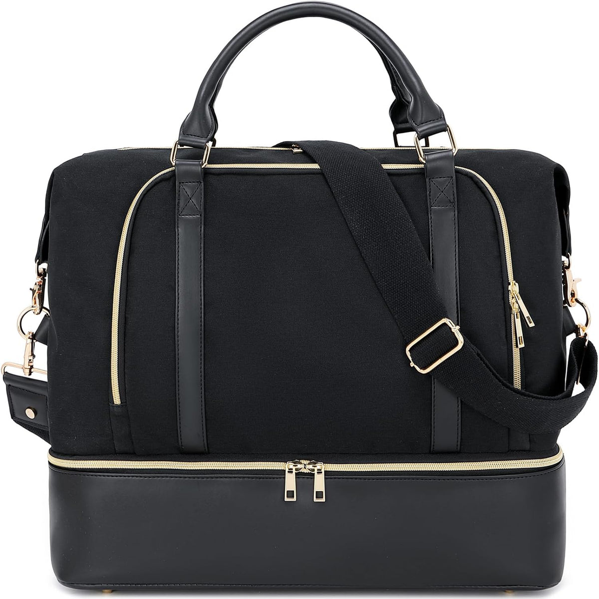 CAMTOP Women Ladies Travel Weekender Bag Overnight Duffel Carry-on Tote Bag fit 15.6 Inch Laptop Computer