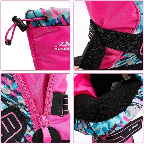 ALEADER Kid's Outdoor Snow Boots Insulated Boys Girls Waterproof Winter Boots (Little Kid/Big Kid)