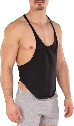 Gary Majdell Sport Mens Bodybuilding Gym String Posing Tank Top New