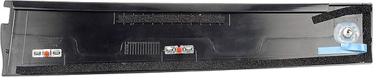 Dorman 926-241 Front Driver Side Front Door Molding Compatible with Select CadillacChevroletGMC Models, Gloss Black