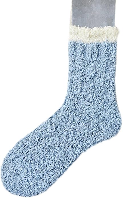 Winter warm and comfortable mid-calf super soft slippers socks
