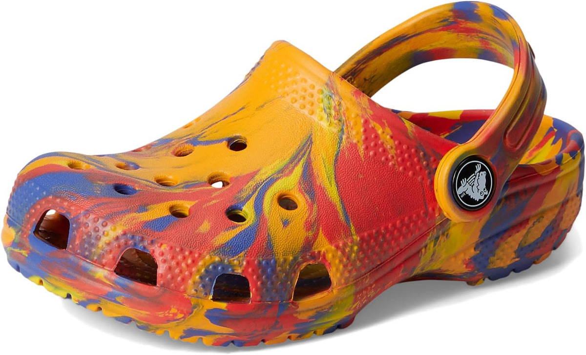 Crocs Unisex-Child Classic Watercolor Marbled Clog
