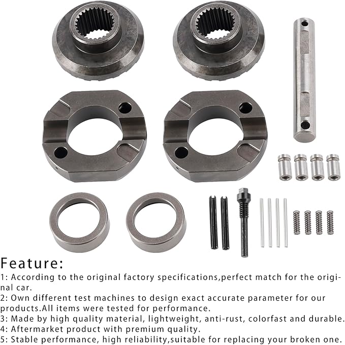 Rear Differential Locker SL M35-1.5-27 For Jeep Wrangler Dana 35 27 Spline 1984-2004