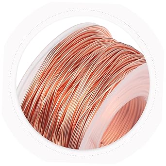 Electroculture Copper Wire for Gardening 18 Gauge 131ft40m Lightweight Easy to Handle DIY Craft Copper Wire