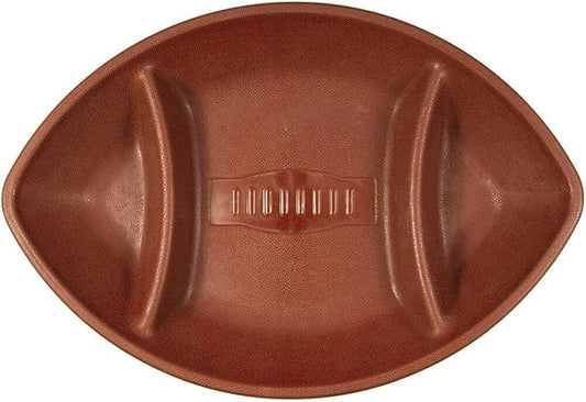 Creative Converting 102248 Football Chip and Dip Tray, 17", Multi-color