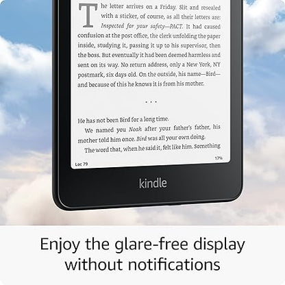 All-new  Kindle Paperwhite Signature Edition (32 GB)  Our fastest Kindle with auto-adjusting front light, wireless charging, and weeks of battery life  Metallic Black