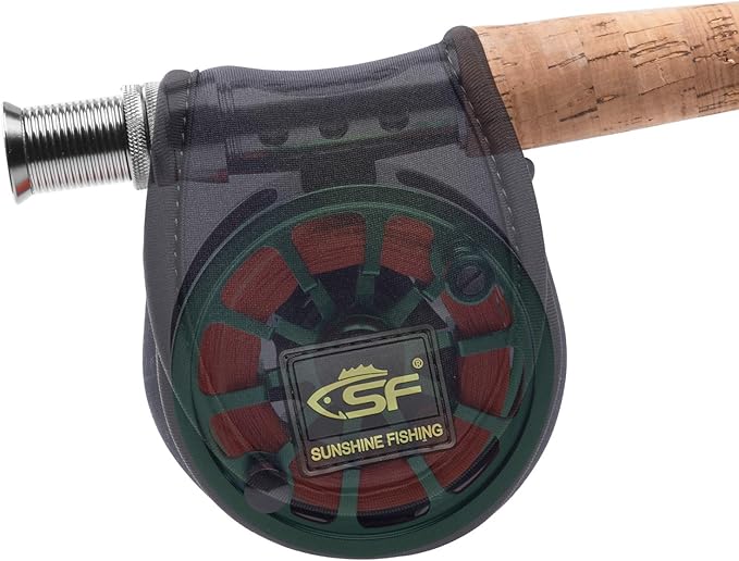 SF Fly Fishing Reel Case Pouch Cover Fit 34 56 78 wt