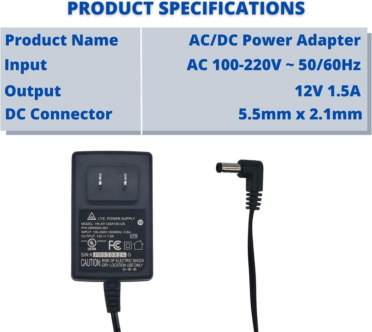 APD 12V 2A AC Adapter