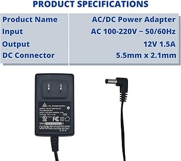 APD Ac Adapter Asian Power Devices 12v Dc Supply Cord Charger 2 Ampere Amp 600 Ma