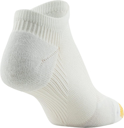GOLDTOE womens Cross Arch No Show Socks, 6-pairs