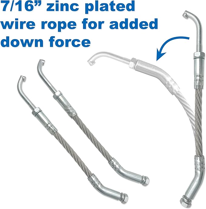 Ice Scratchers Kit Compatible with All Reverse and Non-Reverse Gear Equipped Snowmobiles