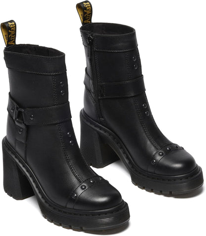 Women's Spence Harness Flare Heel Leather Chelsea Boots