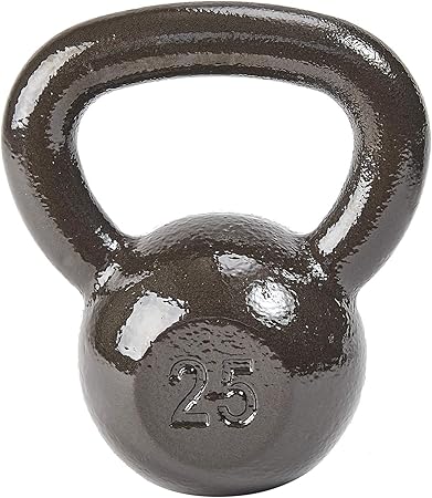 BalanceFrom All-Purpose Solid Cast Iron Kettlebell Weight