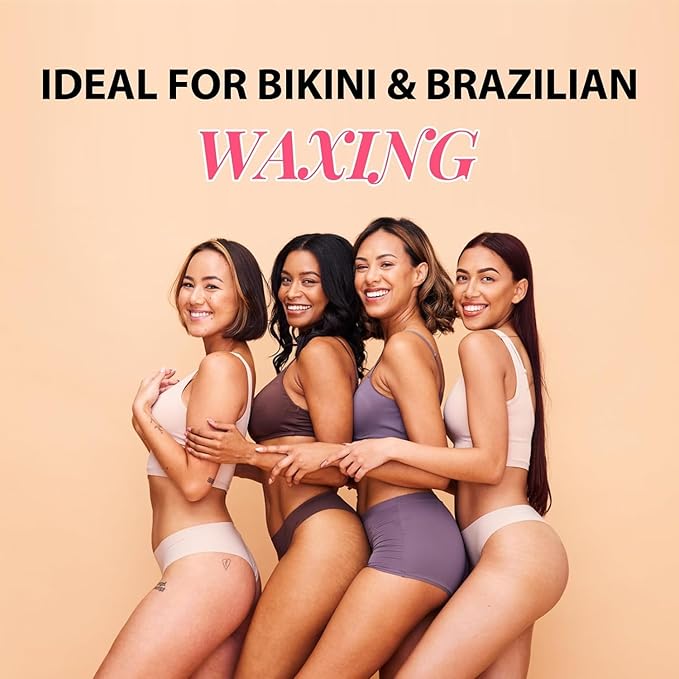 Hard Wax Beads for Hair Removal - Refillbale1 lb Waxing Beans for Salon  Home Waxing Sensitive Area