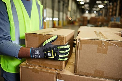 Ansell Ringers Gloves R840VP Impact Resistant Gloves (Vend Pack) SIZE 9,0 Case of 48 pairs