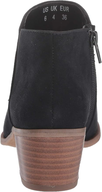 These versatile ankle boots feature a padded insole with memory foam for all-day comfort and an inside zipper for easy on and off.