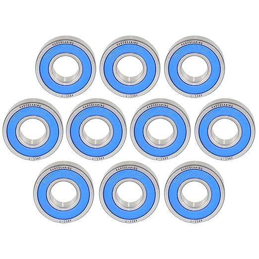 10 PCS R6-2RS Bearings 3/8 ID x 7/8 OD x 9/32 Width,Double Sided Rubber Seal, ABEC-7,Z3V3,Pre Lubrication. ?