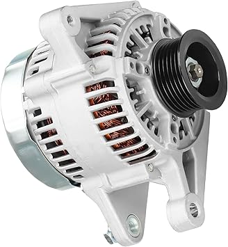 Alternator Compatible with Chevrolet Prizm 1.8L 1998-2002, for Toyota Corolla 1.8L 1998-2002, AND0177, 113627, 101211-9960, 94857218, 400-52037