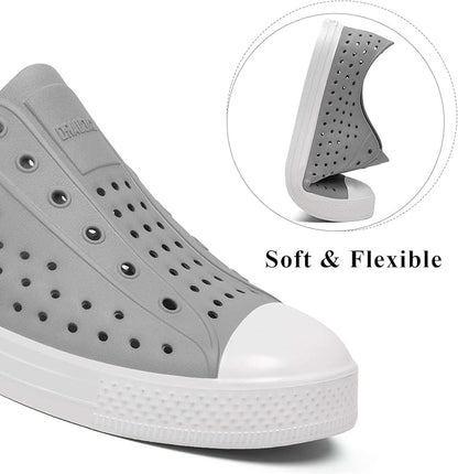SAGUARO Mens Garden Shoes for Women Breathable Slip-On Gardening Clogs Quick Dry Non-Slip Water Shoe Outdoor Beach Sandals Aero XVII