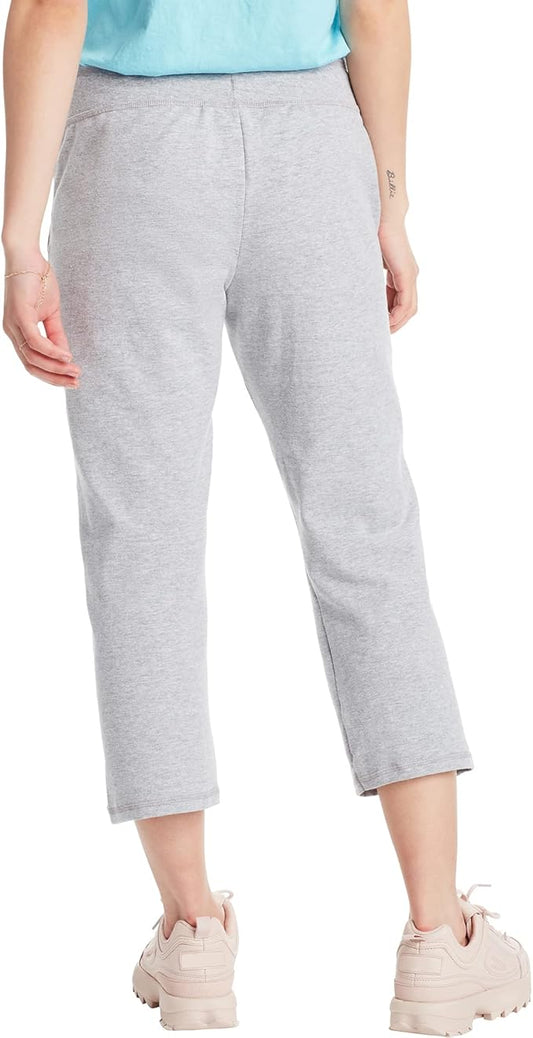 Hanes Women's Sweatpants, French Terry Capris, Women's Capri Joggers