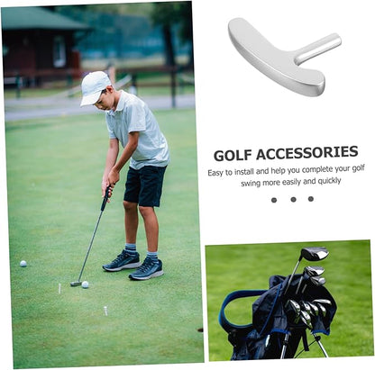 Garneck Golfing Clubs Head Replacement Dual Side Putter Head for Versatile Performance Easy Installation Compatible with Various Putter Shafts Durable Golfing Tool