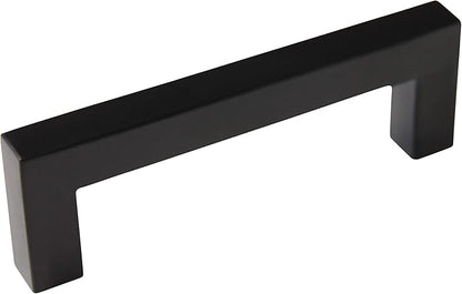 RCH Hardware HD-SS128-96 Hollow Stainless Steel Modern Cabinet Drawer Handle Pull, 3 3/4 Inch, Black (2 Pack)
