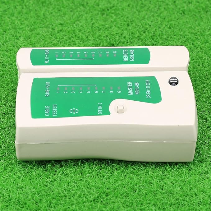 NSHL-468 RJ45 RJ11 RJ12 CAT5 CAT 6 UTP Network Lan Cable Tester Test Tool