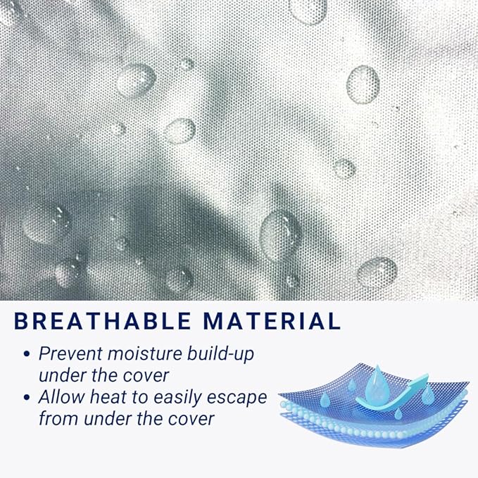 ShieldAll Ultimate Class C RV Cover, Waterproof UV Resistant Class C Motorhome Cover Fits 23 feet to 26 feet Class C RV, Silver Color