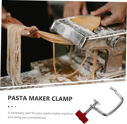 Universal Pasta Maker Fixing Clip Pasta Making Clamp Sturdy Iron Alloy Pp Material