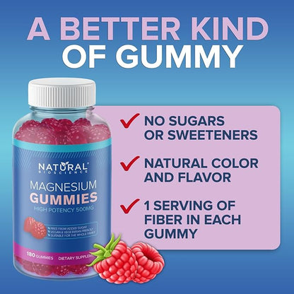 Sugar-free magnesium gummies for adults, high potency 500 mg magnesium supplement, high absorption magnesium citrate gummies, anti-stress vegan gummies, sleep and