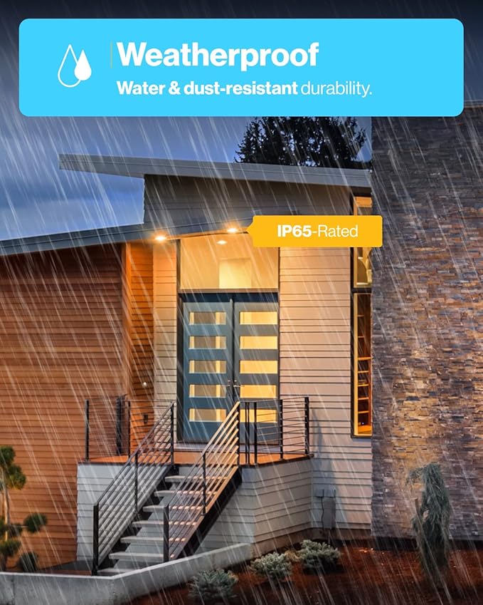 Sunco Outdoor Flood Light Bulb LED PAR38, Exterior Spotlight Bulbs, Weatherproof, 1050 LM, 13W (100W Equivalent), 5000K Daylight, Wet Rated, Dimmable, E26 Base UL 2 Pack