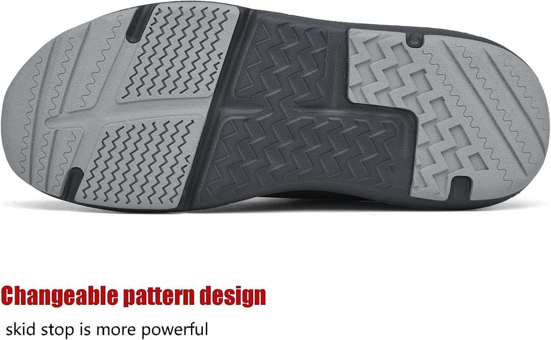 ulogu Waterproof Sneakers for Men WomenComfortable Lightweight Walking Work Shoe