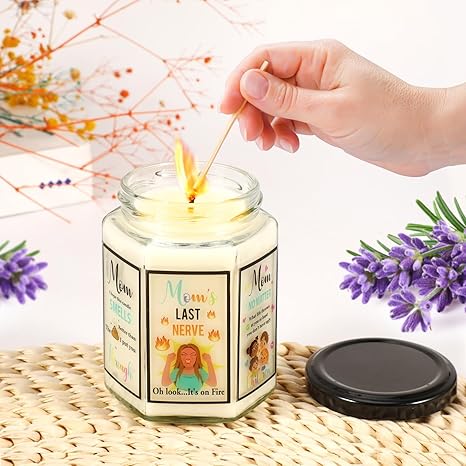 Gifts for Mom, Mother's Day Gifts, Mom Gifts, Birthday Gifts for Mom, Christmas,Thanksgiving Gifts for Mom, Gifts for New Mom, Mom in Law,Granda Lavender Scented Candles 8 OZ