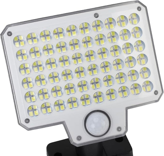 Solar Powered Wall Light, Water Proof Anti Heat and Frost 3000LM 240 LEDs IP65 Motion Sensor Solar Outdoor Lamp with Remote Control for Garage