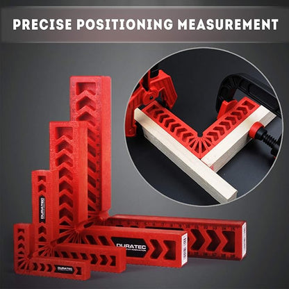 Positioning Squares, Woodworking Tool, Clamping 90 Degree Angles for Picture Frames, Boxes, Cabinets or Drawers (Set of 2) 6-Inch
