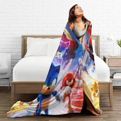 Ultra-Soft Micro Fleece Blanket Fashion Print All Season Couch Sofa Warm Bed Throw Blanket 50"X40"