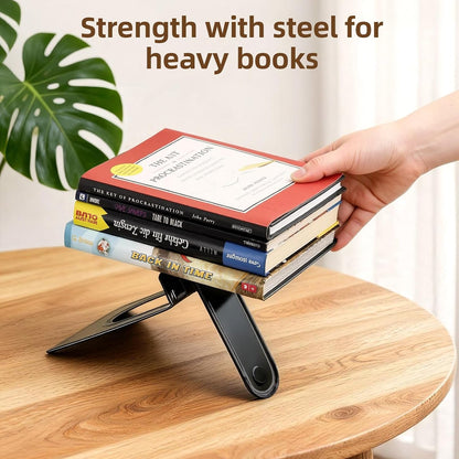 HappyHapi Book Ends, Bookends for Shelves, 24pcs Metal Bookends, Book Ends for Heavy Books Holders for Office Home Library Book Ends Supports, Book Ends to Hold Books Heavy Duty